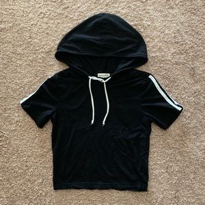 Hooded Crop Top